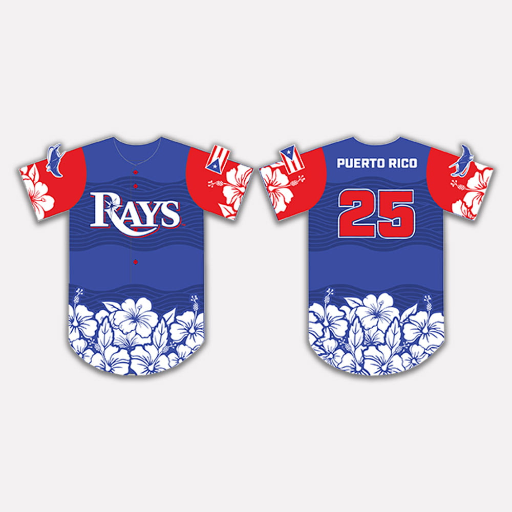 2025 Rays Puerto Rican Heritage Jersey Giveaway 2025 Rays Puerto Rican Heritage Jersey Giveaway