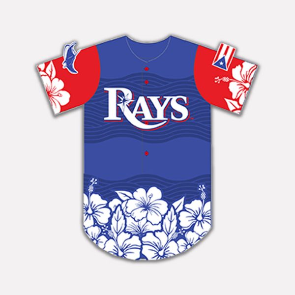 2025 Rays Puerto Rican Heritage Jersey Giveaway 2