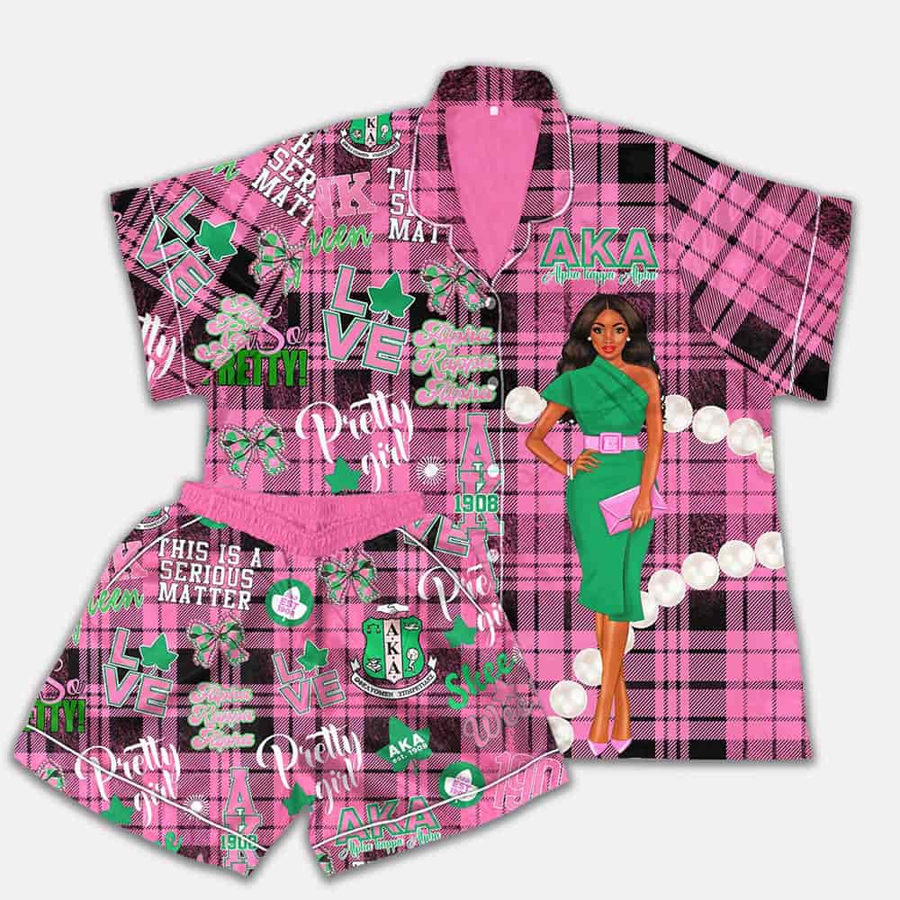 Alpha Kappa Alpha 1908 Pajama Set Alpha Kappa Alpha 1908 Pajama Set