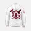 Arkansas Baseball Firefighter Appreciation Hoodie 2025 3