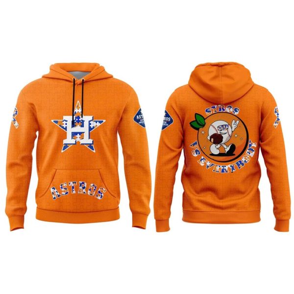 Astros 2025 Autism Awareness Night Hoodie