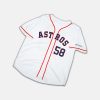 Astros Hunter Brown Replica White Jersey 2025 Giveaway
