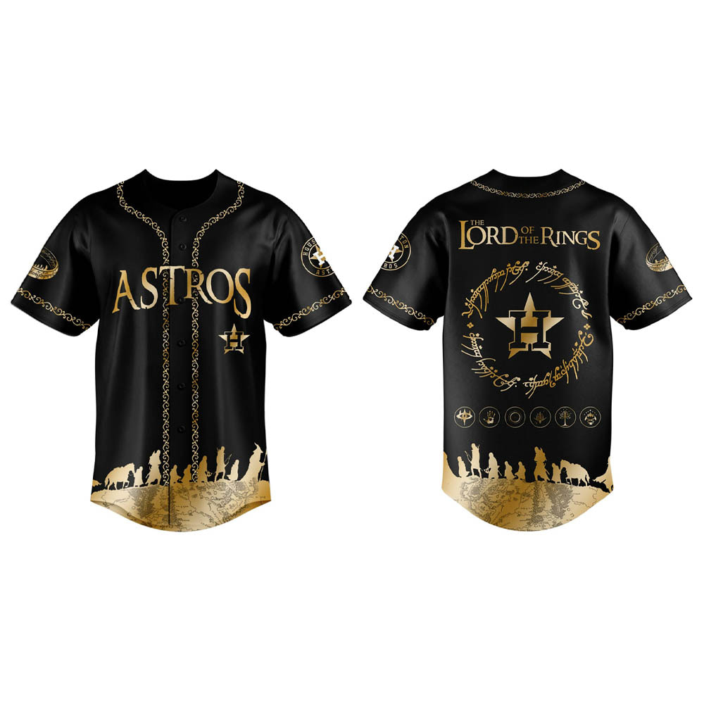 Astros x The Lord of the Rings Jersey 2025 Astros x The Lord of the Rings Jersey 2025