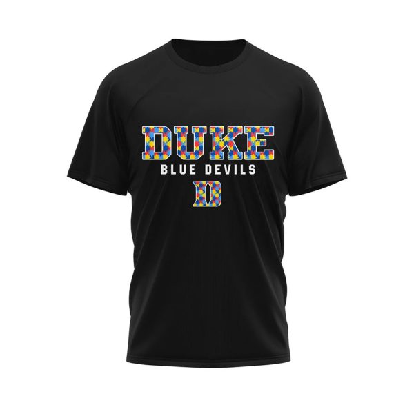 Blue Devils Autism Awareness Two Sided Shirt 2