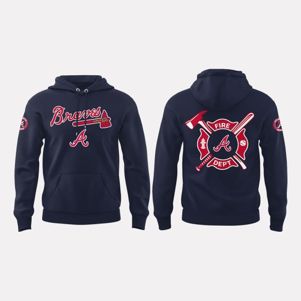Braves x Firefighter Appreciation Night Hoodie 2025