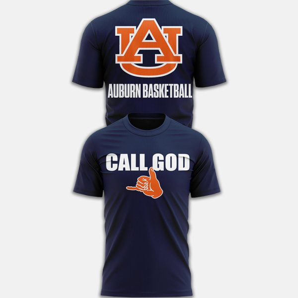 Bruce Pearl Call God Auburn Basketball Two-Sided Shirt