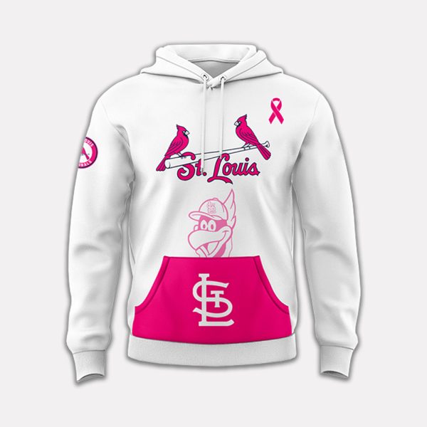 Cardinals x Cancer Awareness Night 2025 Hoodie 2