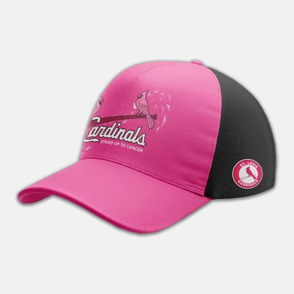 Cardinals x Stand Up To Cancer 2025 Hat 2