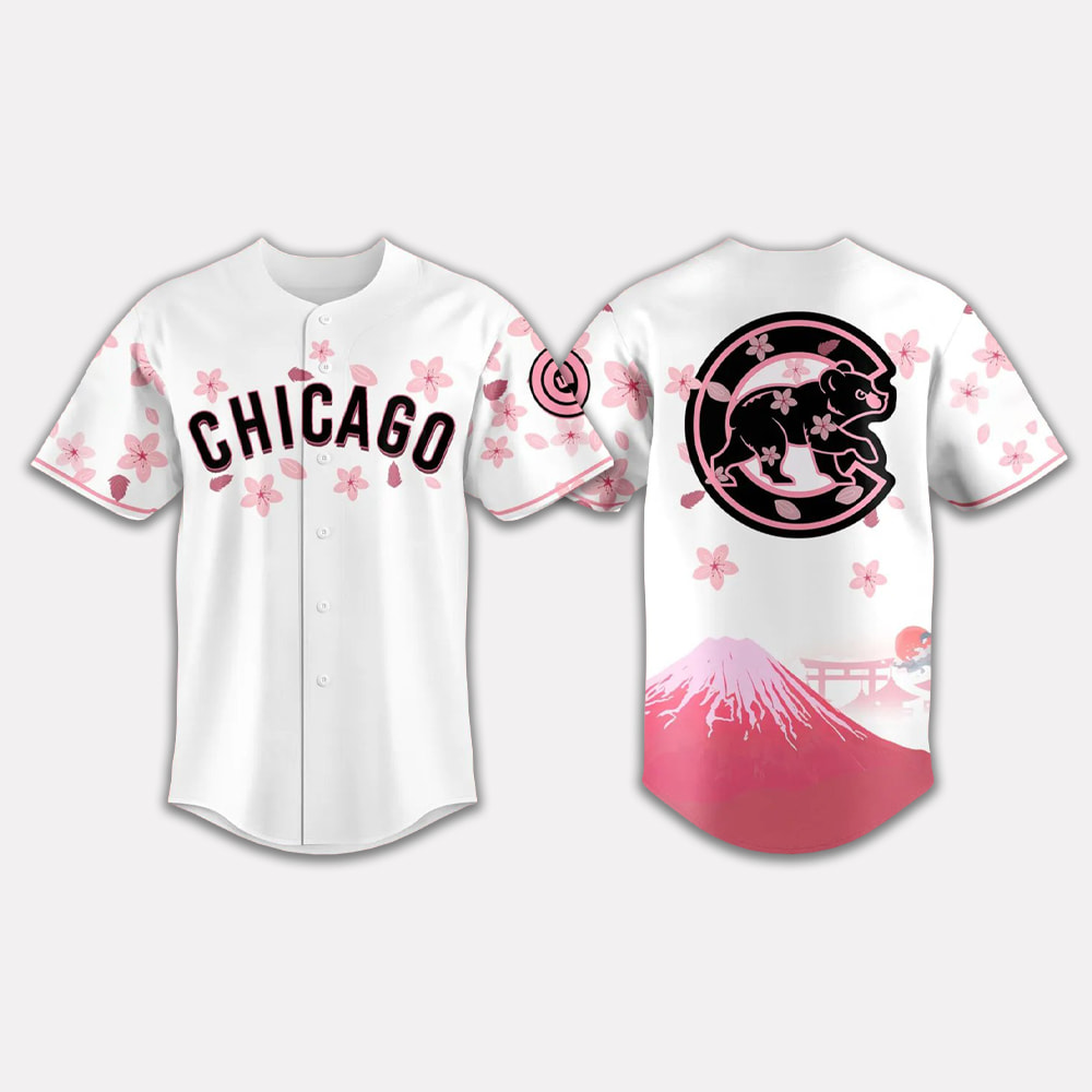 Cubs Cherry Blossom Jersey 2025 Cubs Cherry Blossom Jersey 2025