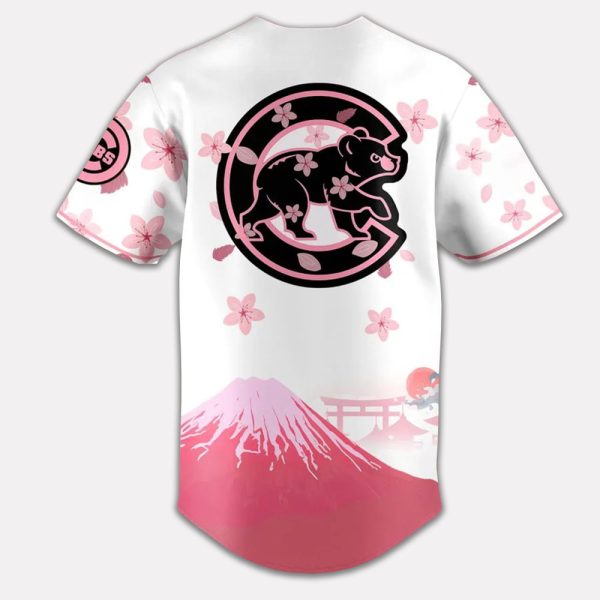 Cubs Cherry Blossom Jersey 2025 3