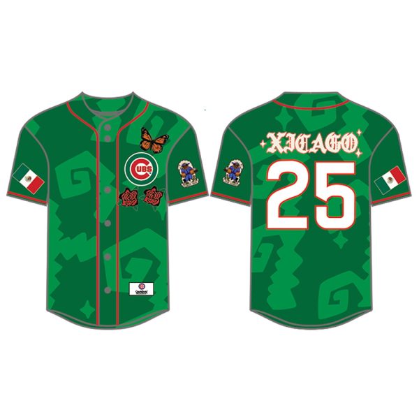 Cubs Mexican Heritage Jersey 2025 Giveaway