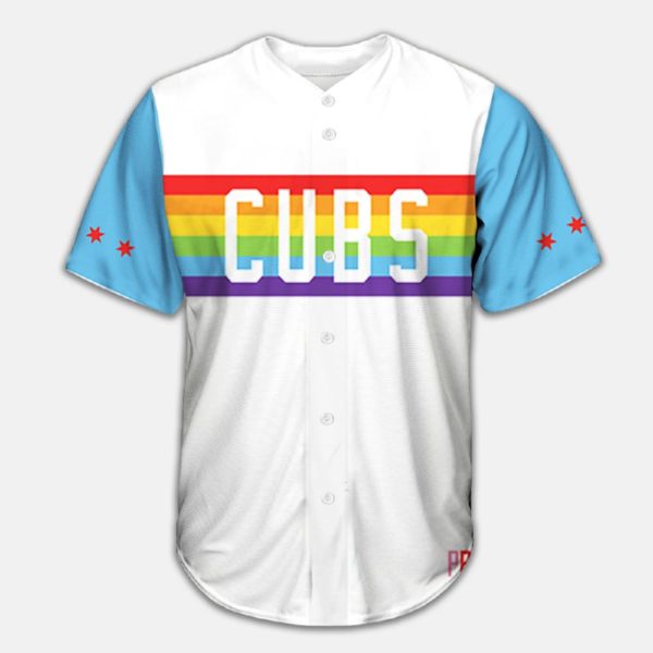 Cubs Pride Celebration Jersey Giveaway 2025 2