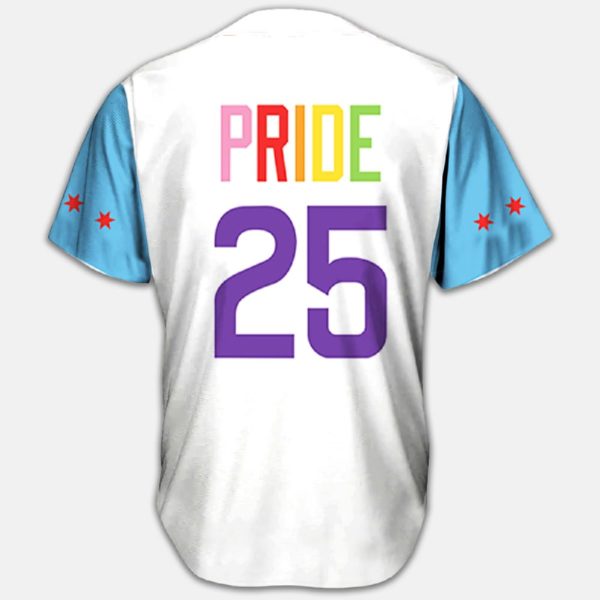 Cubs Pride Celebration Jersey Giveaway 2025 3