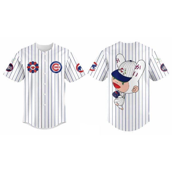 Cubs Takashi Murakami Tokyo Series Jersey 2025