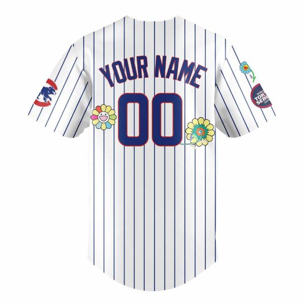 Cubs Takashi Murakami World Tour Tokyo Series 2025 Jersey 3