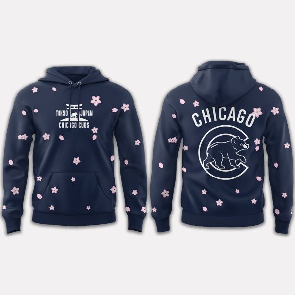 Cubs x Tokyo Series 2025 Blossom Hoodie