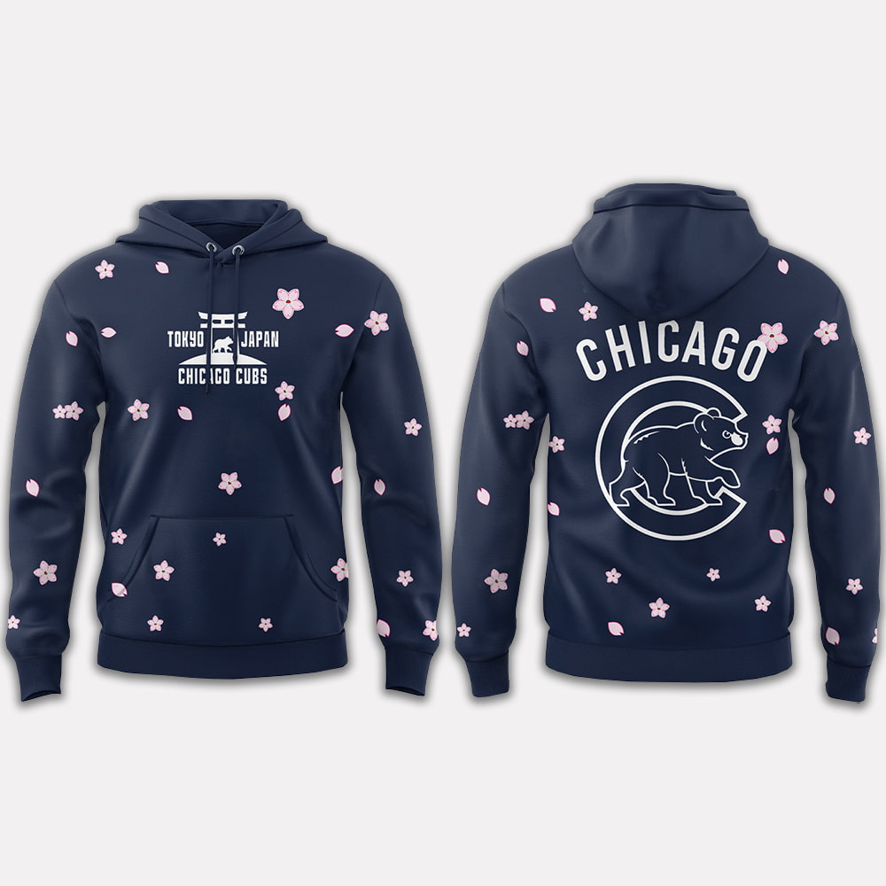 Cubs x Tokyo Series 2025 Blossom Hoodie Cubs x Tokyo Series 2025 Blossom Hoodie