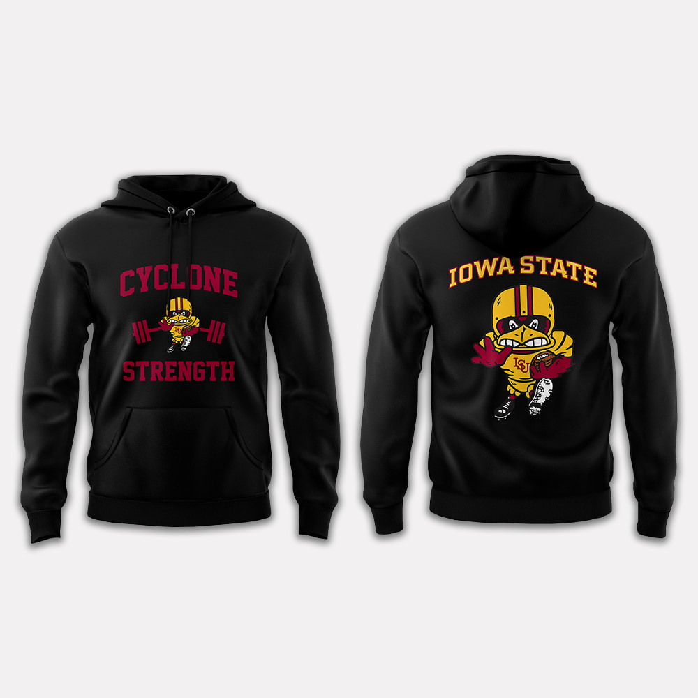 Cyclone Strength Football Hoodie 2025 Cyclone Strength Football Hoodie 2025