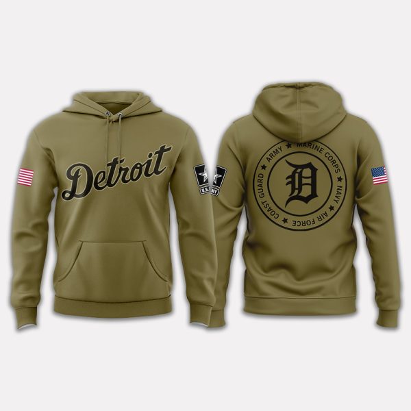 Detroit Military Appreciation Night 2025 Hoodie