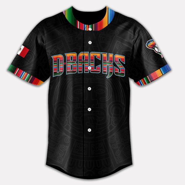 Diamondbacks x Mexican Heritage Night 2025 Jersey 2
