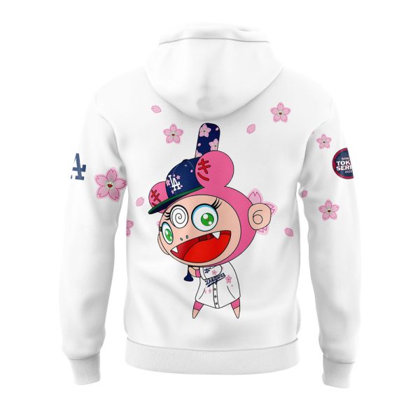 Dodgers Takashi Murakami Tokyo Series 2025 Hoodie 3