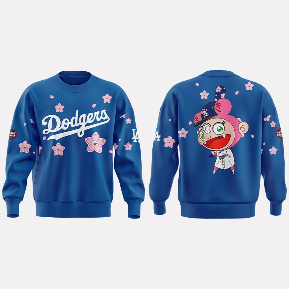 Dodgers Takashi Murakami Tokyo Series 2025 Sweatshirt Dodgers Takashi Murakami Tokyo Series 2025 Sweatshirt