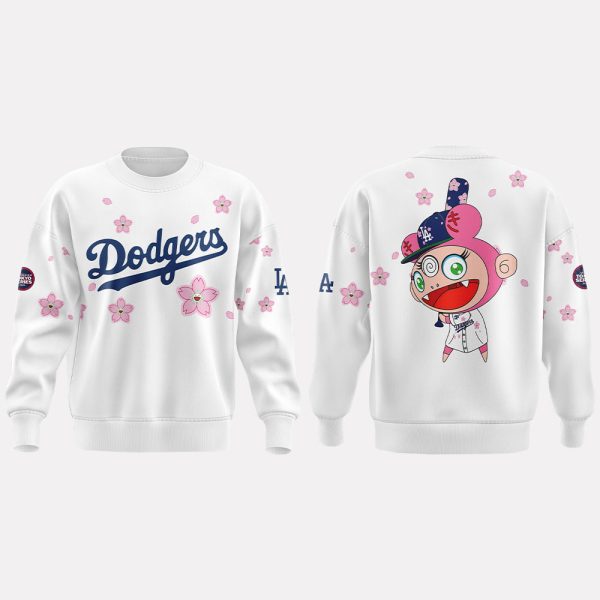 Dodgers Takashi Murakami Tokyo Series 2025 Sweatshirt 2