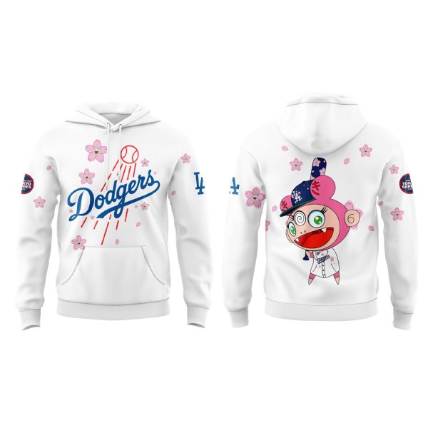 Dodgers Takashi Murakami Tokyo Series Hoodie 2025