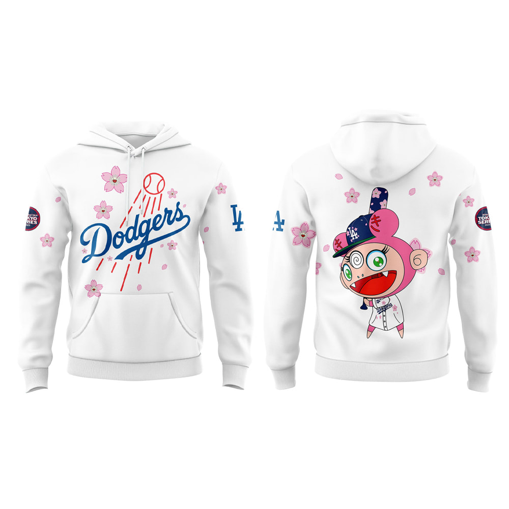Dodgers Takashi Murakami Tokyo Series Hoodie 2025 Dodgers Takashi Murakami Tokyo Series Hoodie 2025