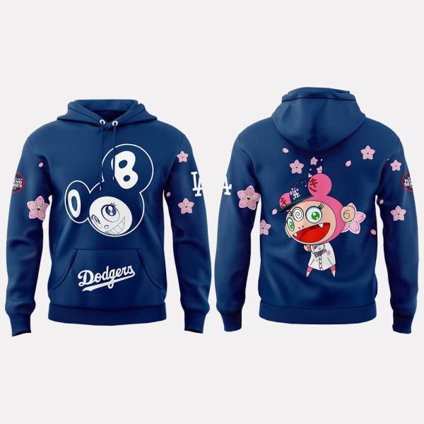 Dodgers Takashi Murakami x Tokyo Series Hoodie 2025 2