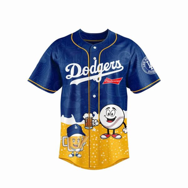 Dodgers x Budweiser Opening Day 2025 Jersey 2