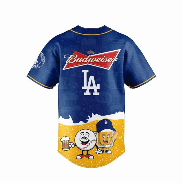 Dodgers x Budweiser Opening Day 2025 Jersey 3
