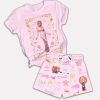 Dolly Parton Be Yourself On Purpose Shirt And Short Pajama Set