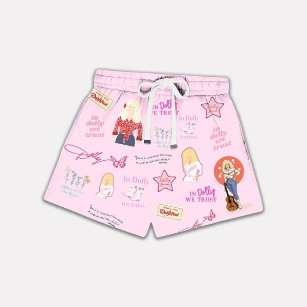 Dolly Parton Be Yourself On Purpose Shirt And Short Pajama Set 3