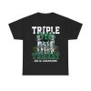 Eagles Triple Threat SB LIX Champions Two Sided Shirt 2