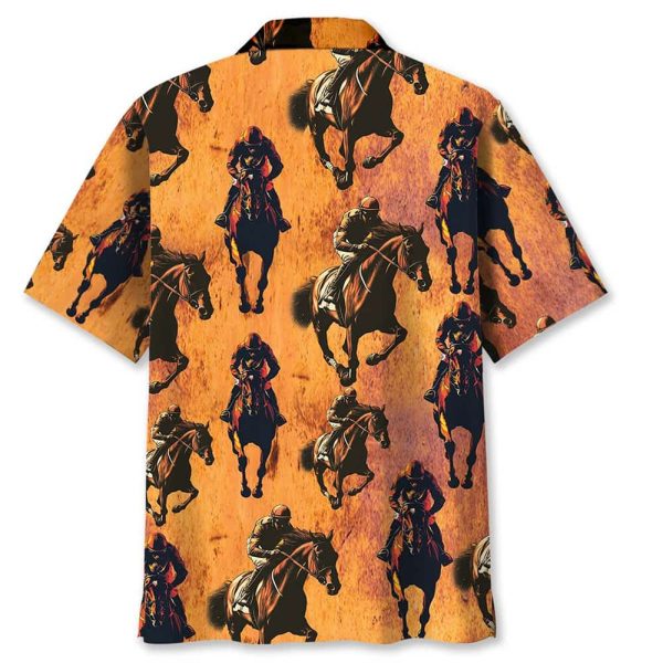 Fiery Horse Racing Hawaiian Shirt 2