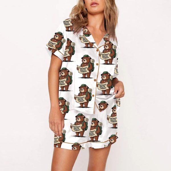 Foxtrot Delta Tango Bear FDT Pajama Set 2
