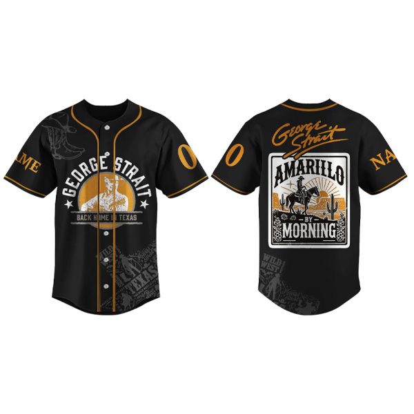 George Strait Back Home Texas Amarillo By Morning Jersey