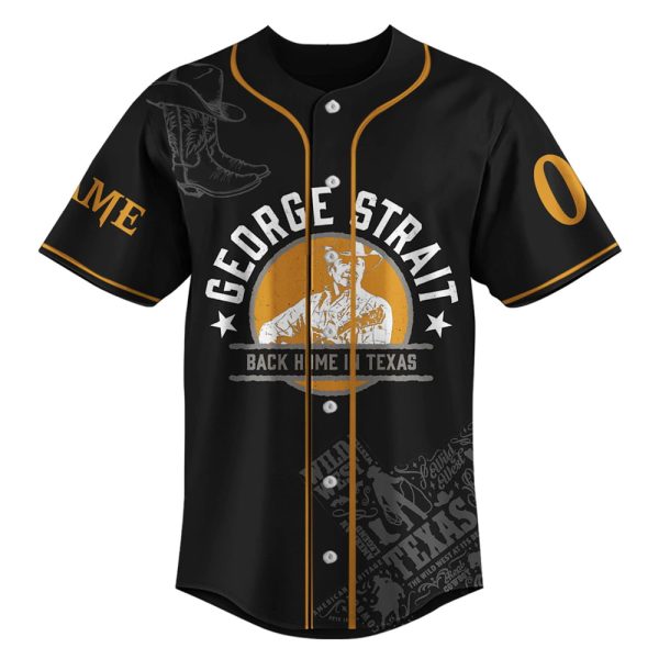 George Strait Back Home Texas Amarillo By Morning Jersey