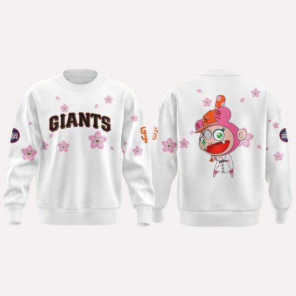 Giants Takashi Murakami Tokyo Series 2025 Hoodie 2
