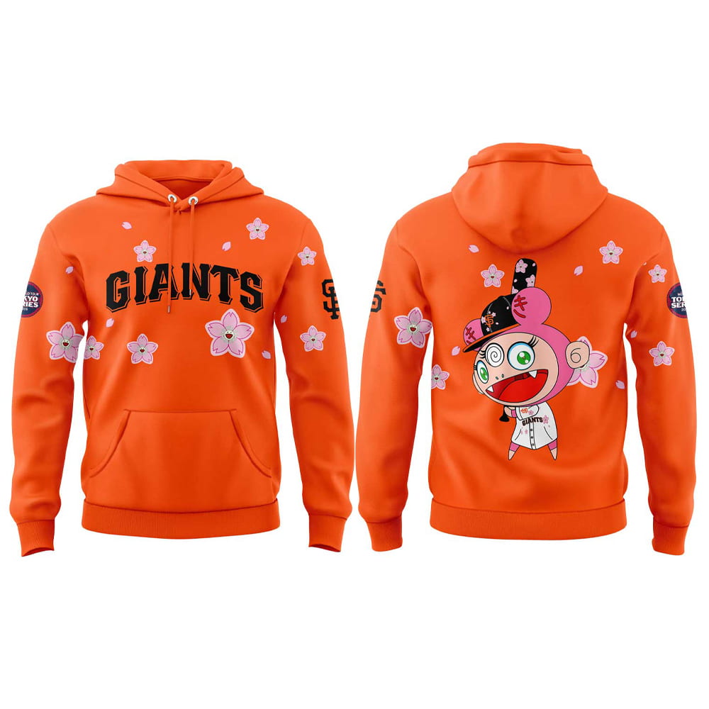 Giants Takashi Murakami Tokyo Series 2025 Hoodie Set Giants Takashi Murakami Tokyo Series 2025 Hoodie Set