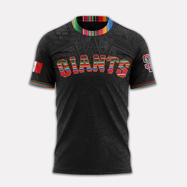 Giants x Mexican Heritage Night 2025 Shirt 2
