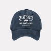 Great Smoky Mountains National Park Est 1934 Print Hat 3