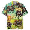 Horse Racing Beer Vintage Hawaiian Shirt