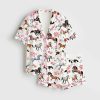 Kentucky Derby 151st Run For The Roses Horse Racing Lover Print Satin Pajama Set