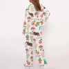 Kentucky Derby Horse Satin Pajama Set 2
