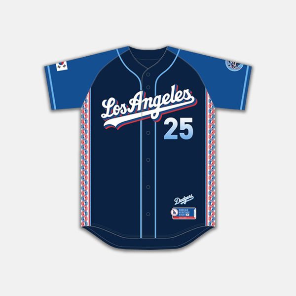 Korean Heritage Night Dodgers Jersey 2025 Giveaway 2