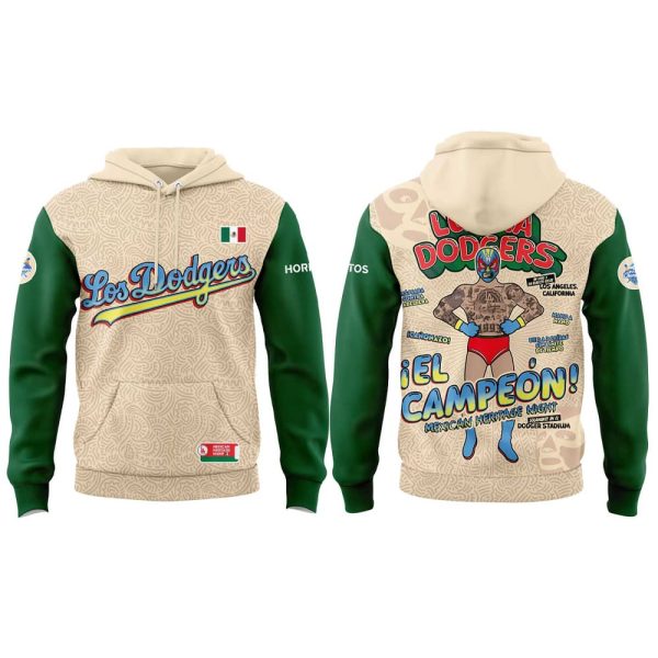 LA Dodgers Mexican Heritage Night 2025 Hoodie