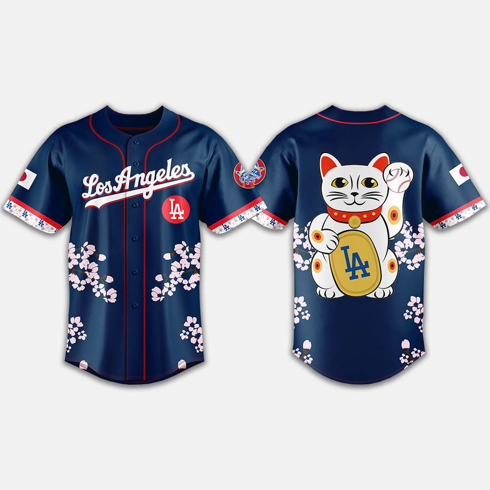 LA Dodgers x Japanese Heritage Night 2025 Jersey LA Dodgers x Japanese Heritage Night 2025 Jersey