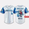 LA Dodgers x One Piece Night Game Custom Name 2025 Jersey
